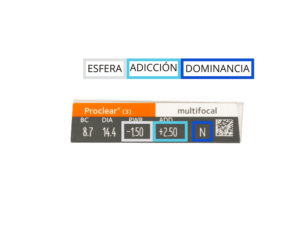 PROCLEAR MULTIFOCAL (3 lentillas por caja)