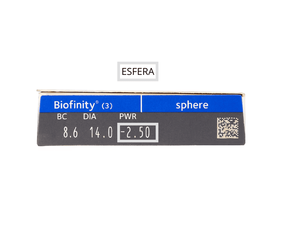 BIOFINITY (3 lentillas por caja)