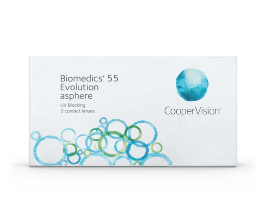 BIOMEDICS 55 Evolution asphere (6 Lentillas por caja)