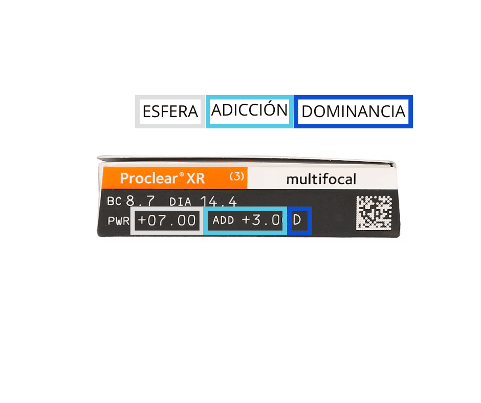 PROCLEAR MULTIFOCAL XR (3 lentillas por caja)